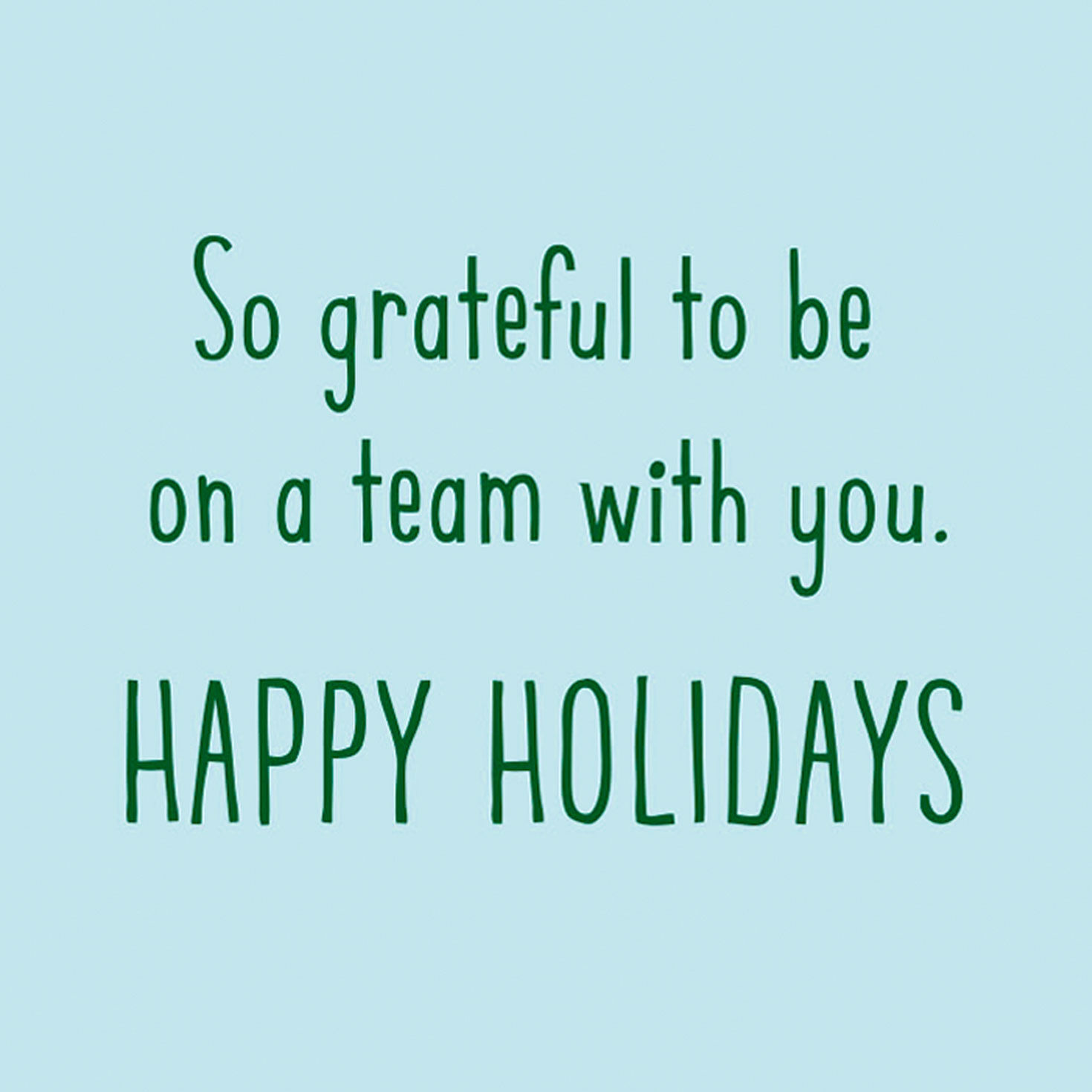 Together, We Work Magic Holiday Card for Coworker, , large image number 2