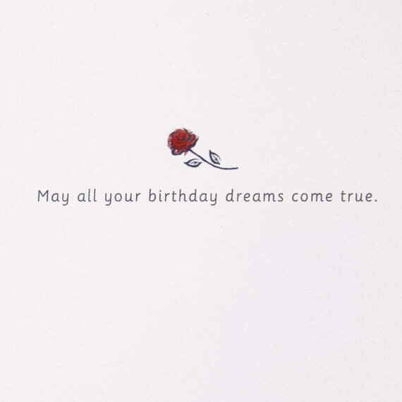 Disney Princess Belle Dreams Come True Birthday Card, , large image number 2