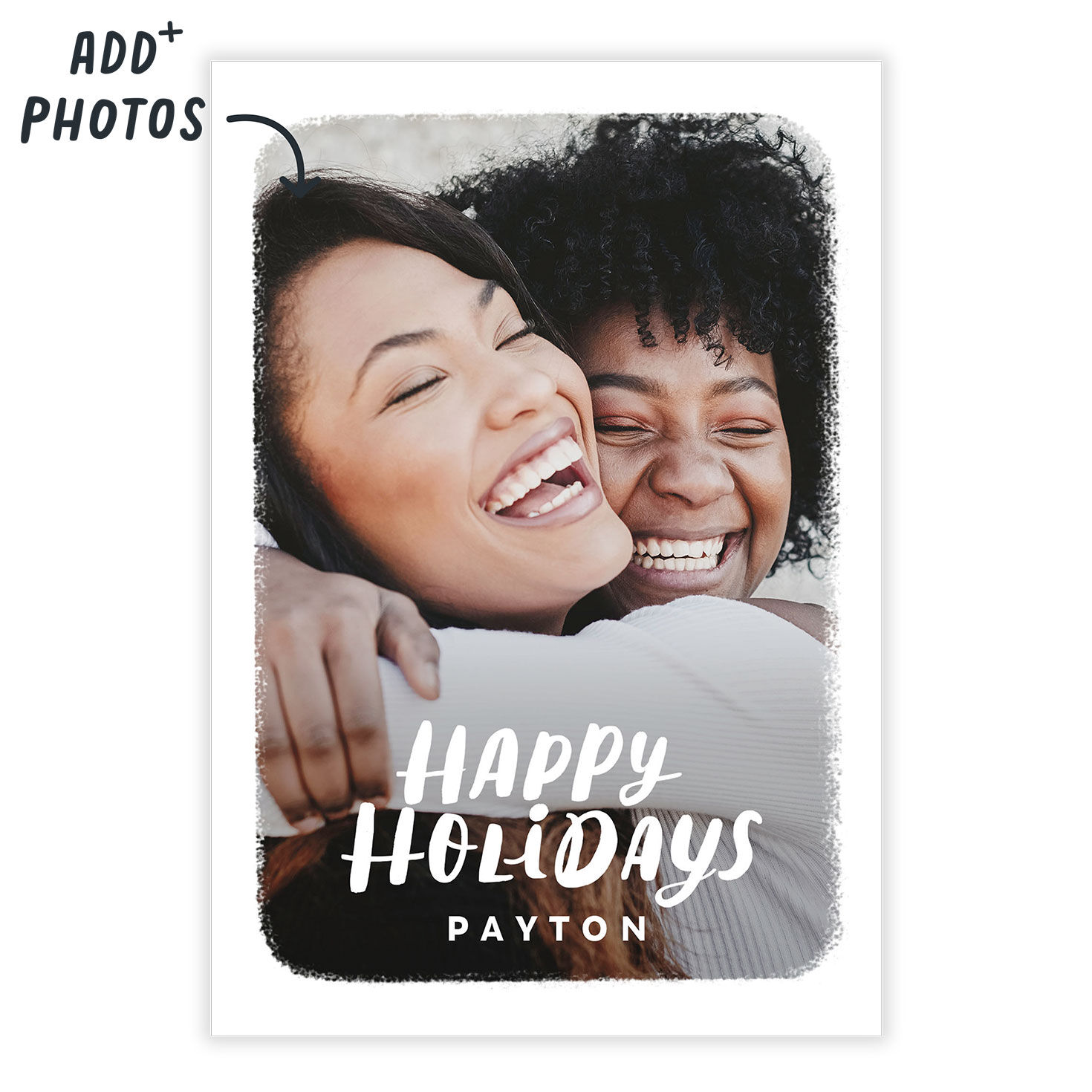 White Frame Holiday eCard, , large image number 3