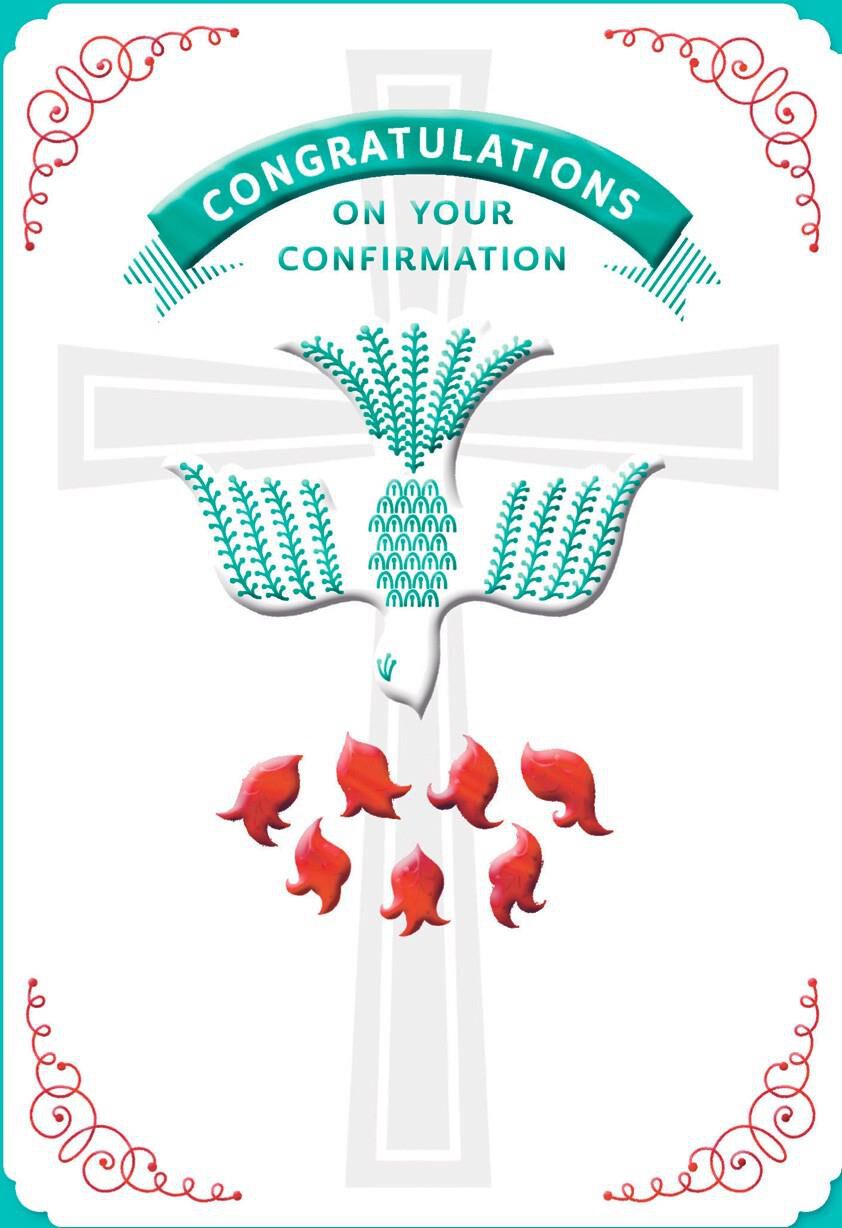 Dove Confirmation Card