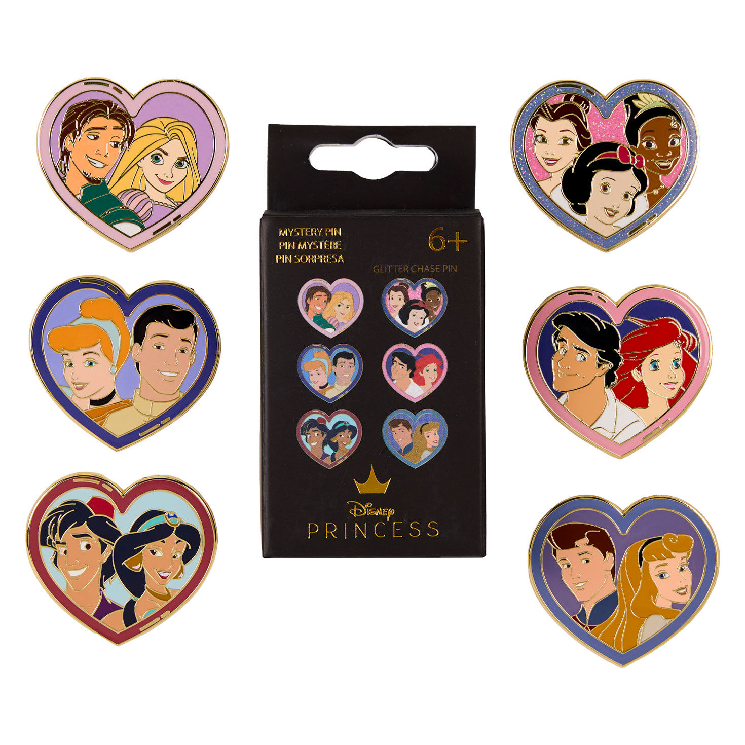 Loungefly Disney Princess Blind Box Mystery Pin