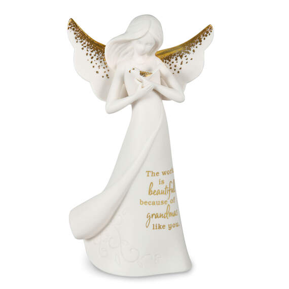 Beautiful Grandma Angel Figurine, 8.6"