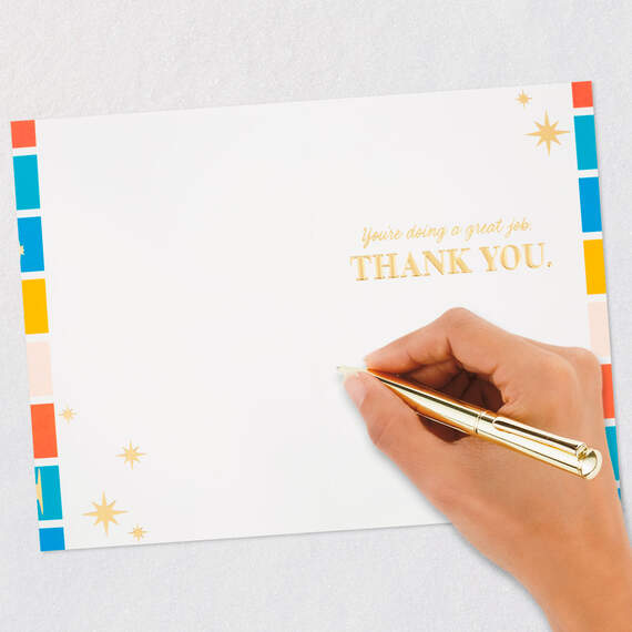 You're Doing a Great Job Thank-You Card, , large image number 6