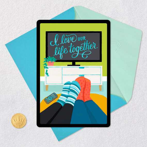 I Love Our Life Together Video Greeting Father's Day Card, , large image number 7