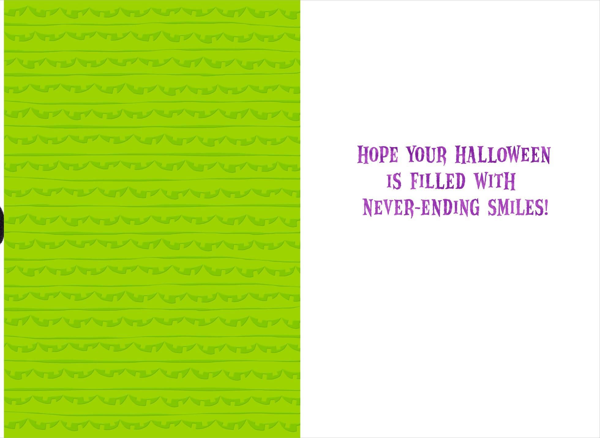 itty bittys® Mickey & Minnie Paper Pumpkin Chain Halloween Card