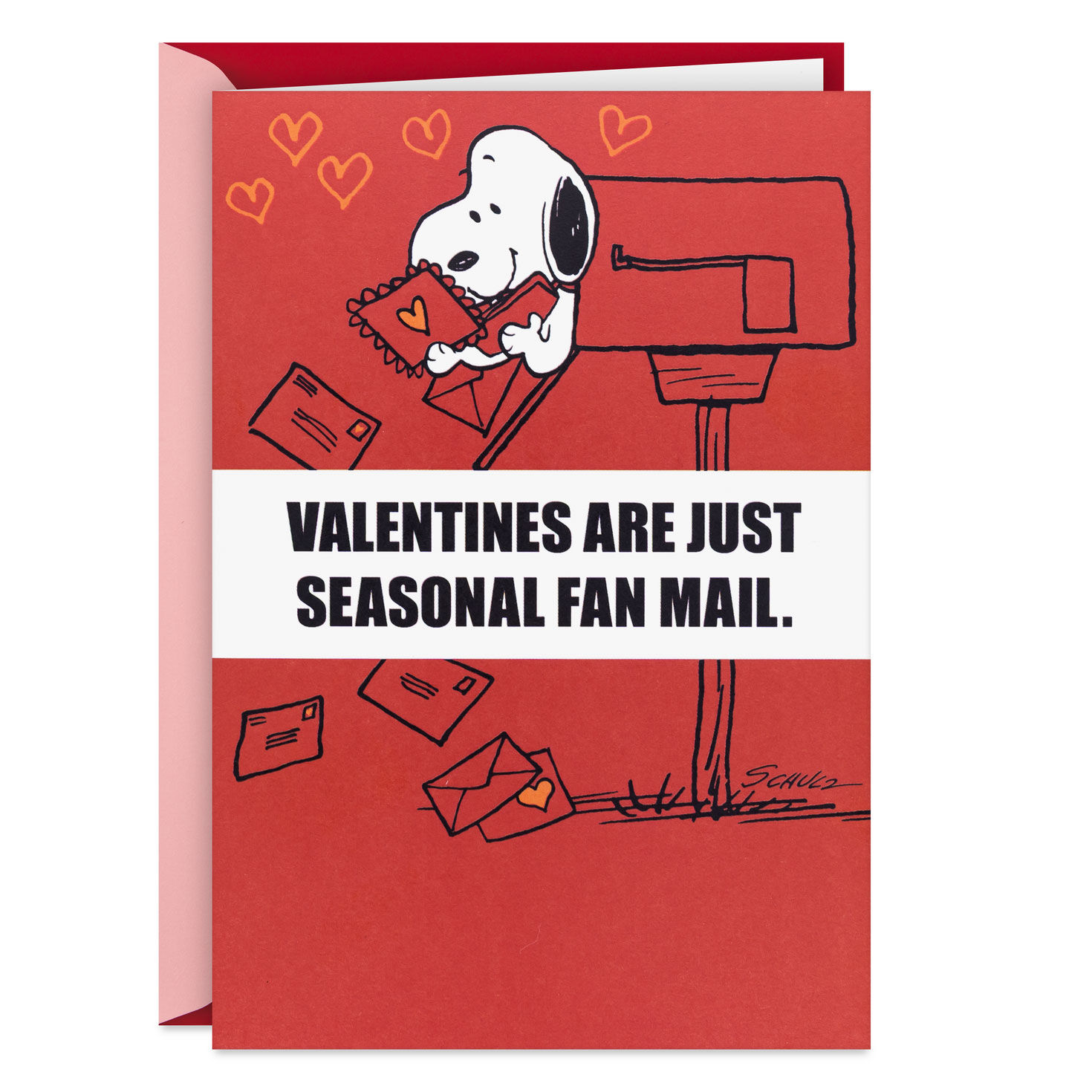 Peanuts® Snoopy Seasonal Fan Mail Funny Valentine's Day Card