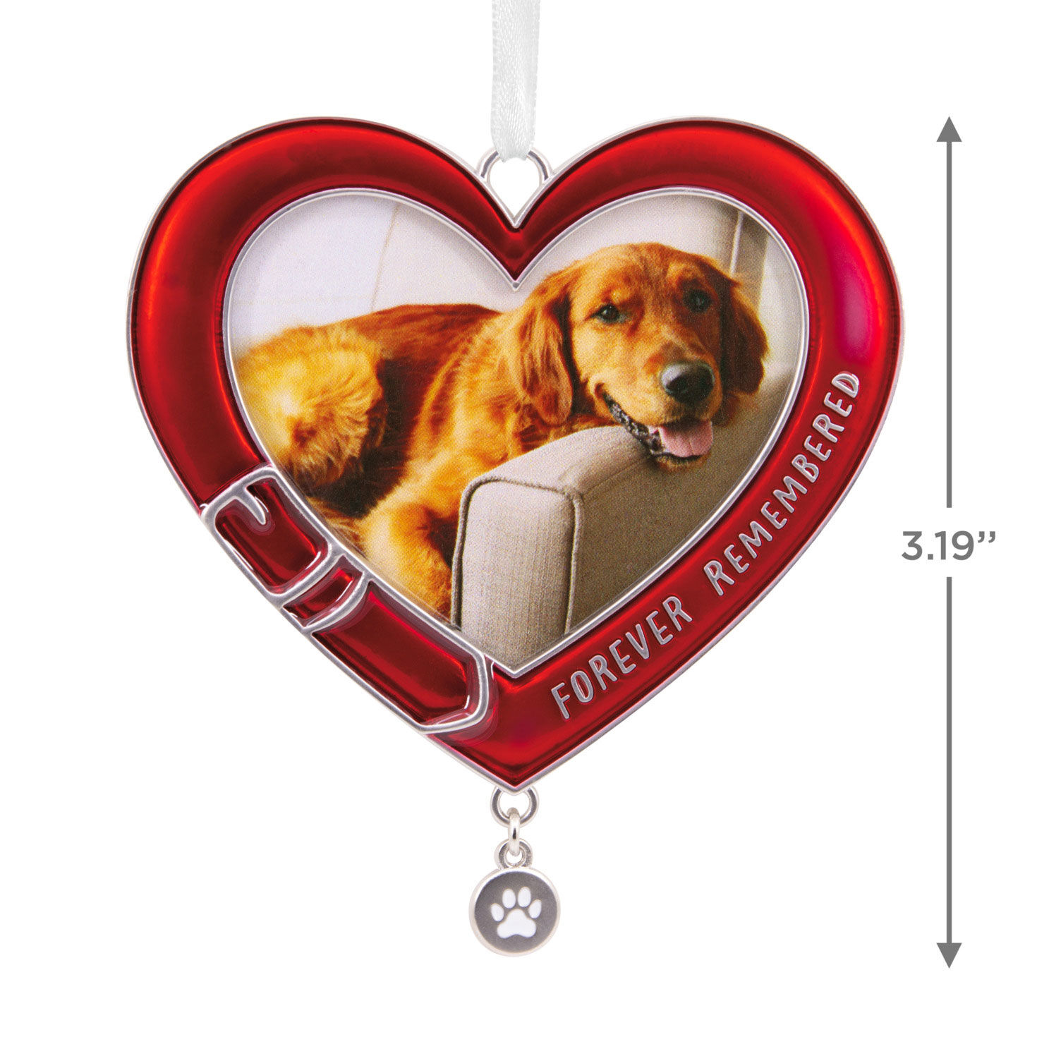 Personalized dog memorial ornament hotsell