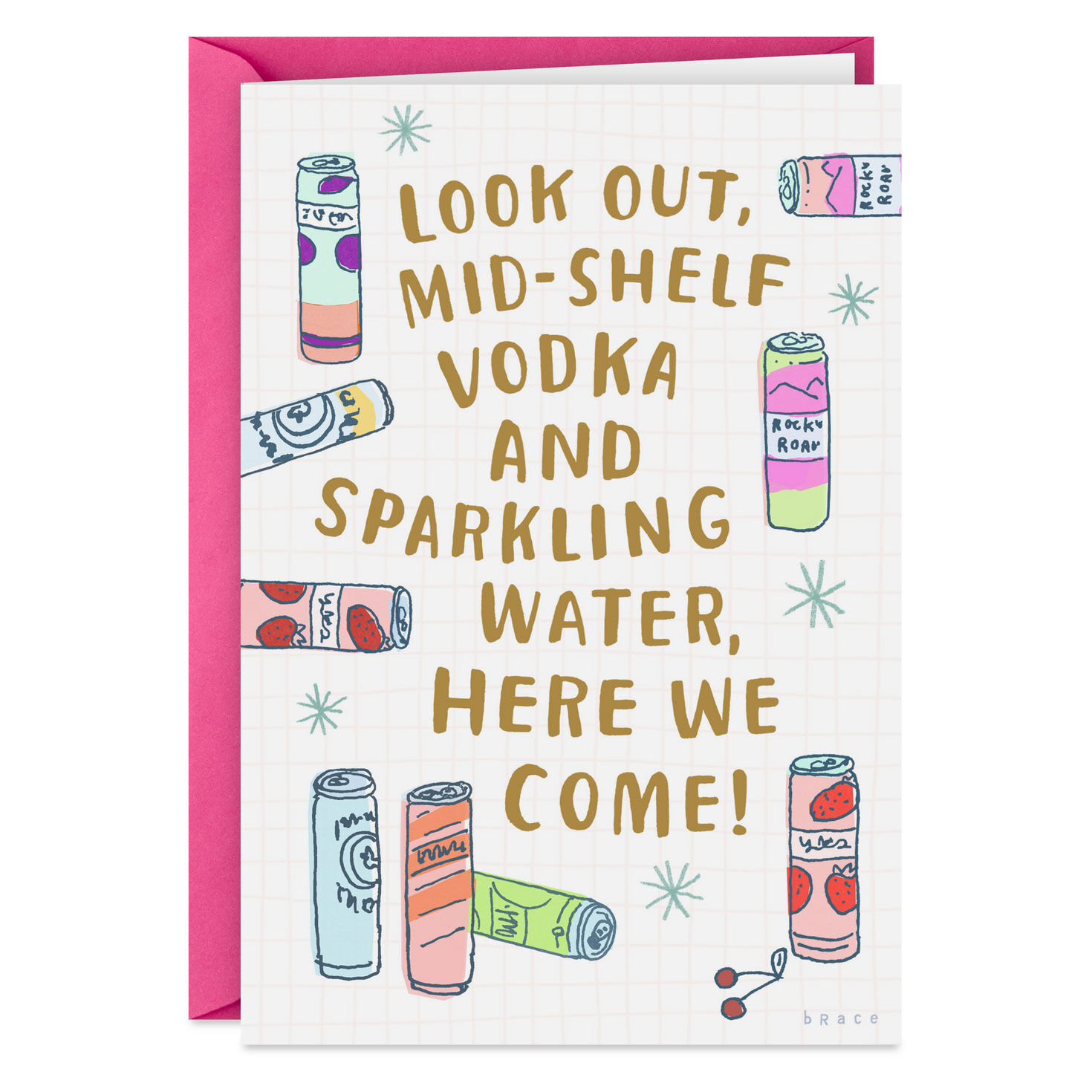 Hard Seltzer Funny Birthday Card