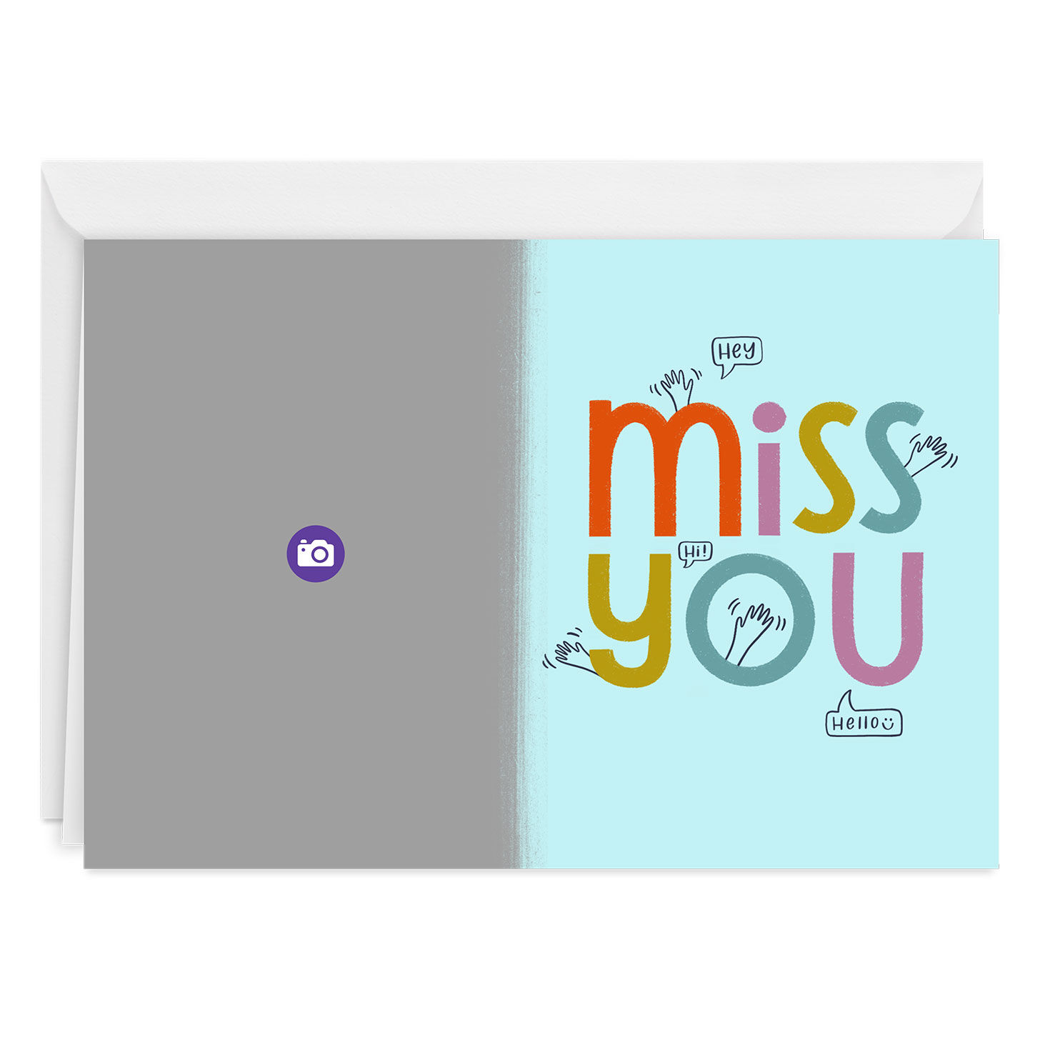 Personalized Miss You Photo Card for only USD 4.99 | Hallmark