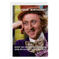 Willy Wonka & The Chocolate Factory Funny Custom Birthday Card, , large image number 1