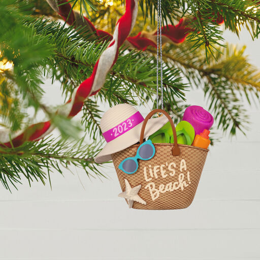 Life's a Beach! 2023 Ornament, 