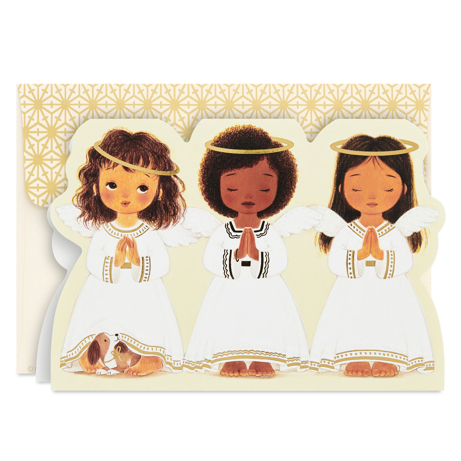 Praying Angels Boxed Christmas Cards, Pack of 16, , large image number 2