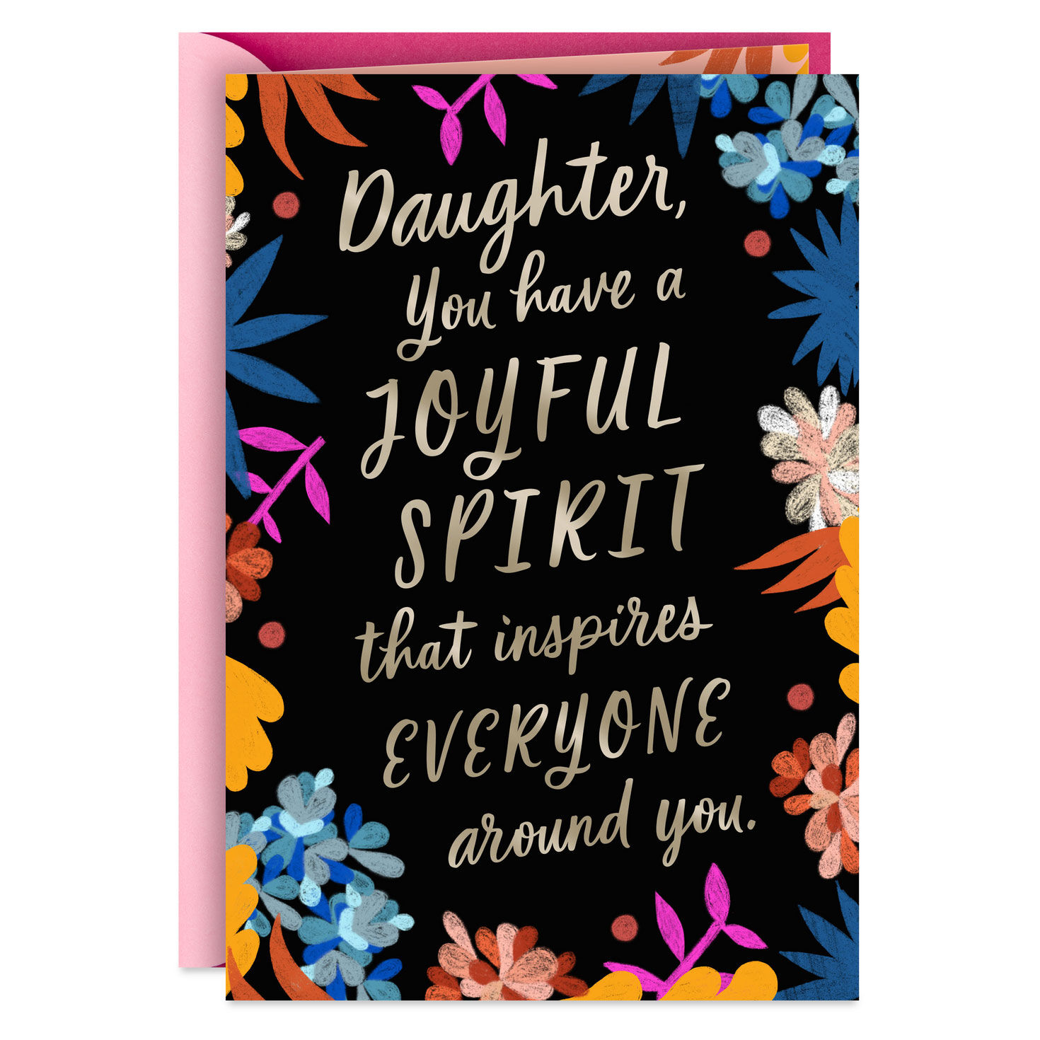 Blessed With Your Joyful Spirit Birthday Card for Daughter