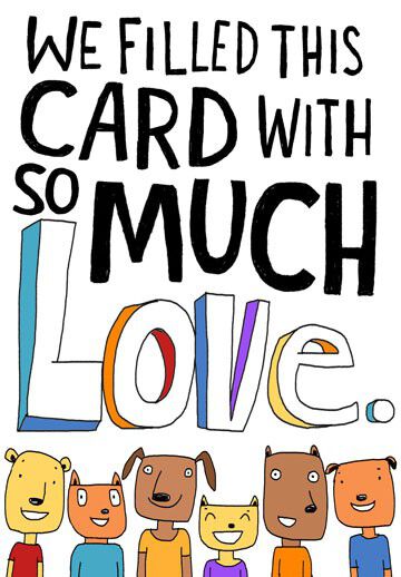 All Love, No Money Funny Birthday Card