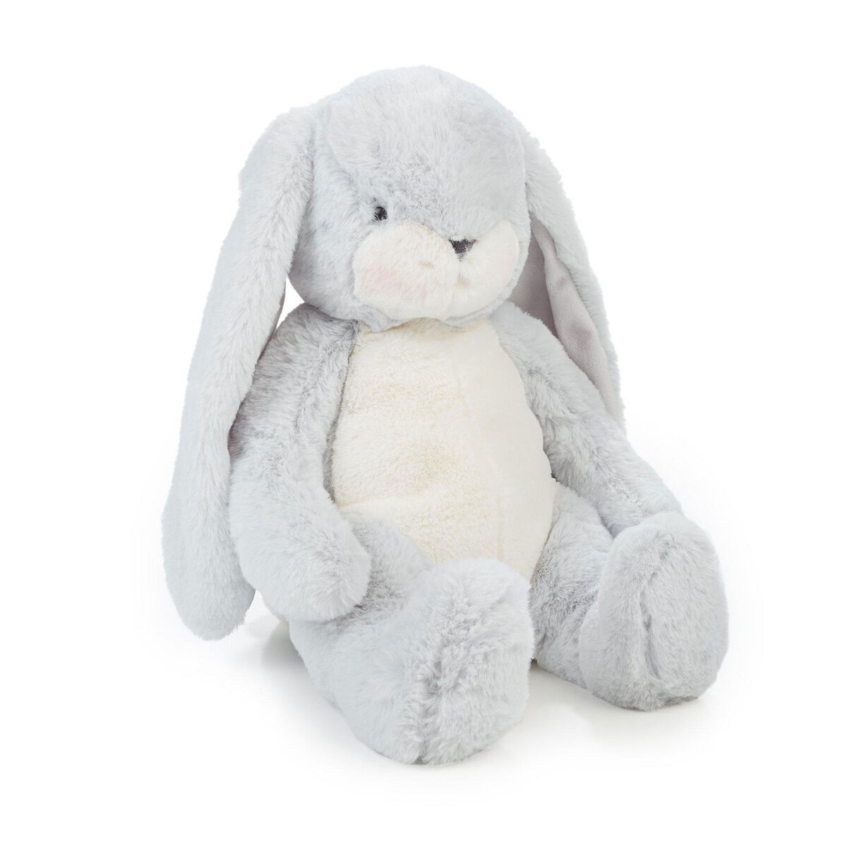 Bunnies by the Bay Little Nibble Gray Bunny Stuffed Animal, 12
