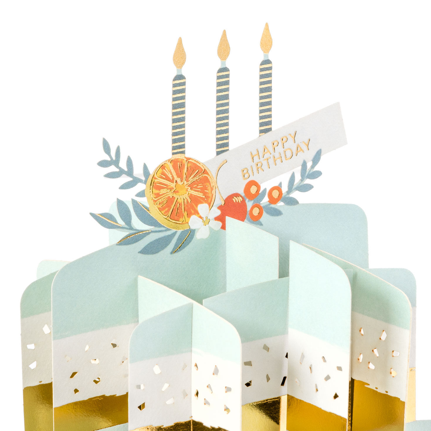 Citrus Cake Musical 3D Pop-Up Birthday Card With Motion for only USD 14.99 | Hallmark