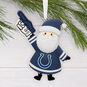Indianapolis Colts Santa Fan Christmas Ornament hanging on tree image number 2