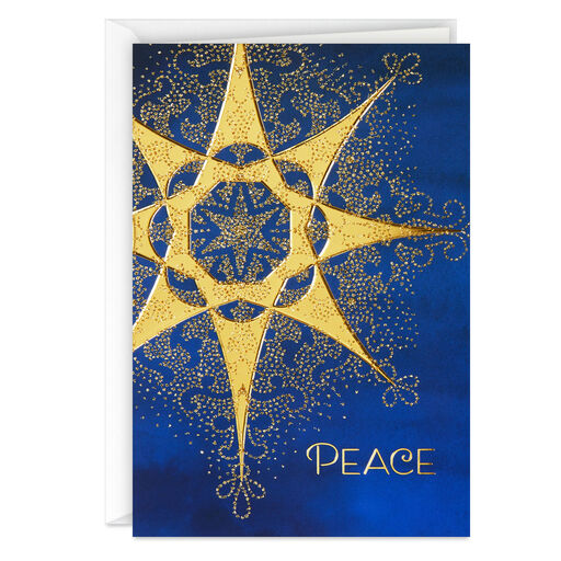 UNICEF Peace Star Boxed Christmas Cards, Pack of 20, 