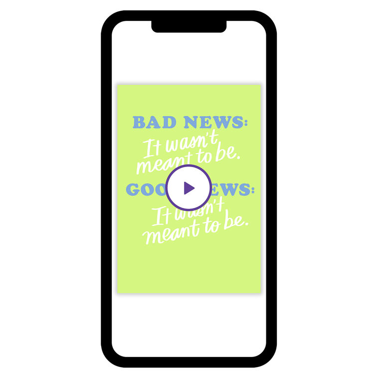 Good News Bad News Encouragement eCard
