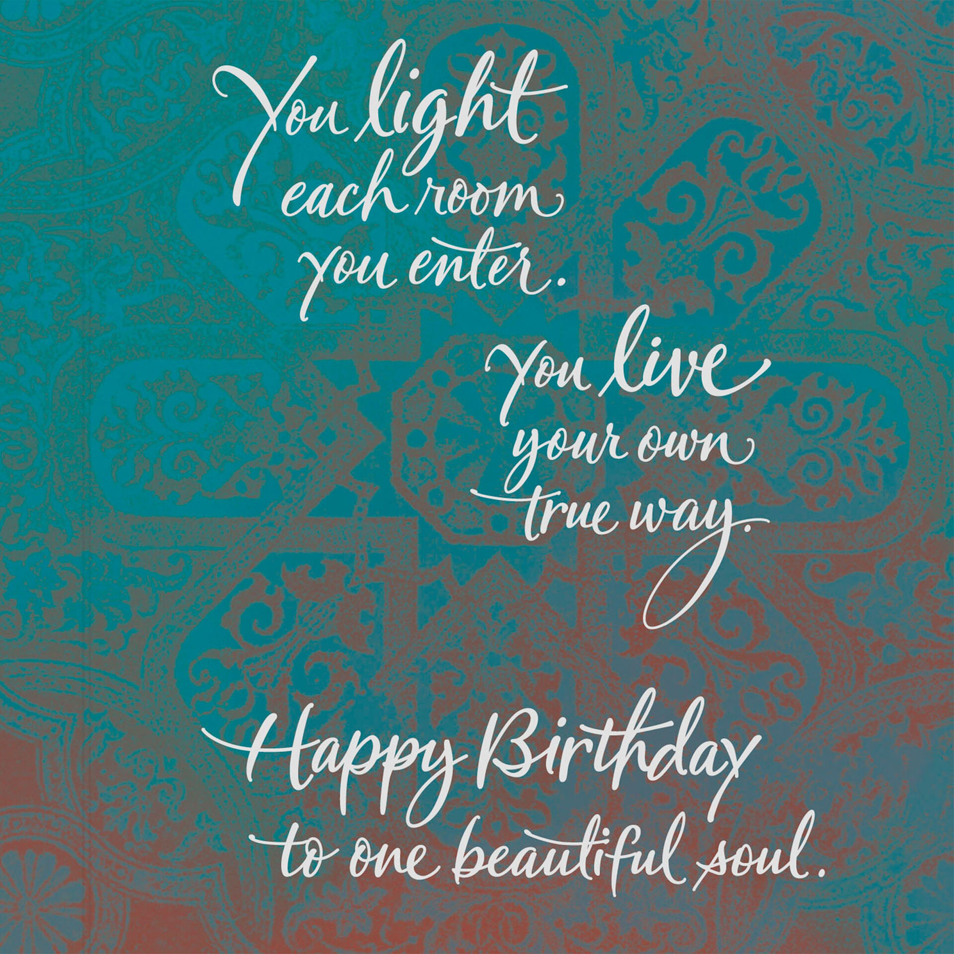 You'Re A Beautiful Soul Birthday Card - Greeting Cards - Hallmark