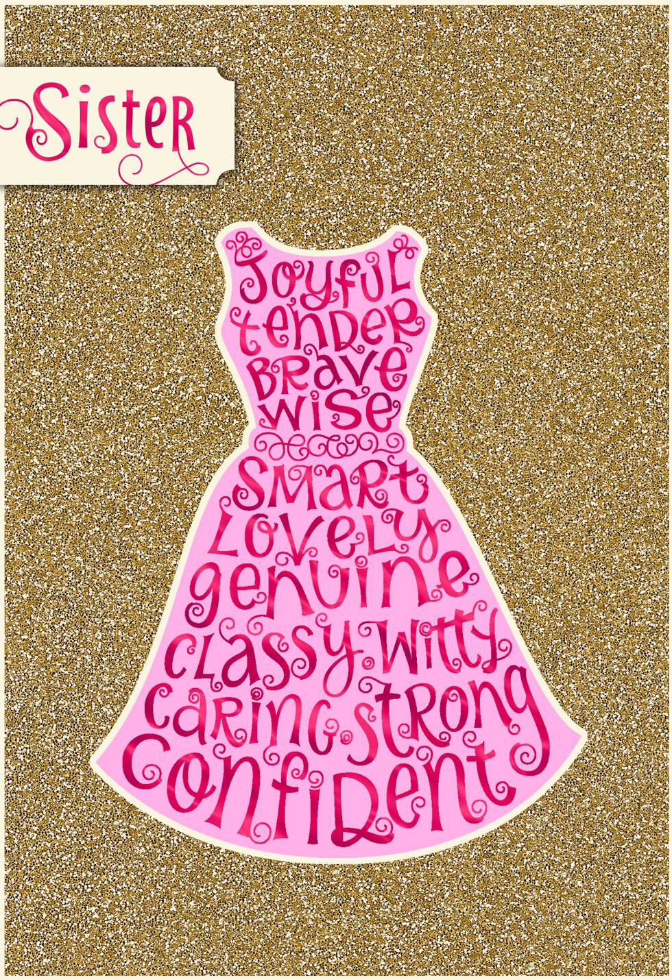Smart, Classy, Confident Mother's Day Card for Sister