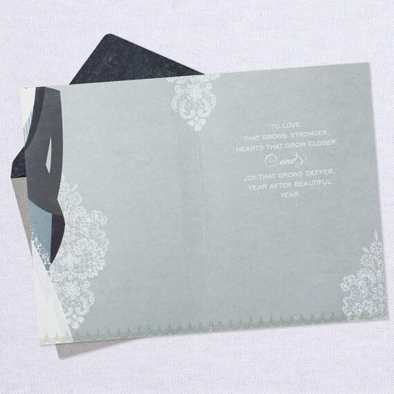 Happiness Ahead Wedding Card for Daughter and Son-in-Law, , large image number 3