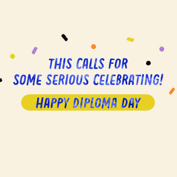 Happy Diploma Day Venmo 2024 Graduation Card, , large image number 2