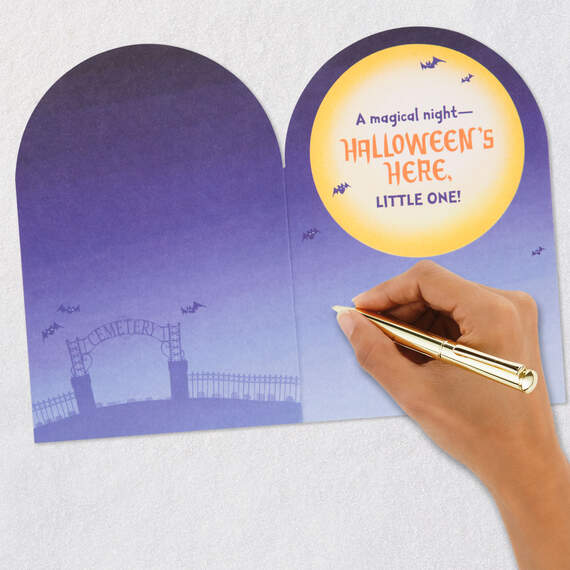 It's a Magical Night, Little One Halloween Card for Great-Grandson, , large image number 6