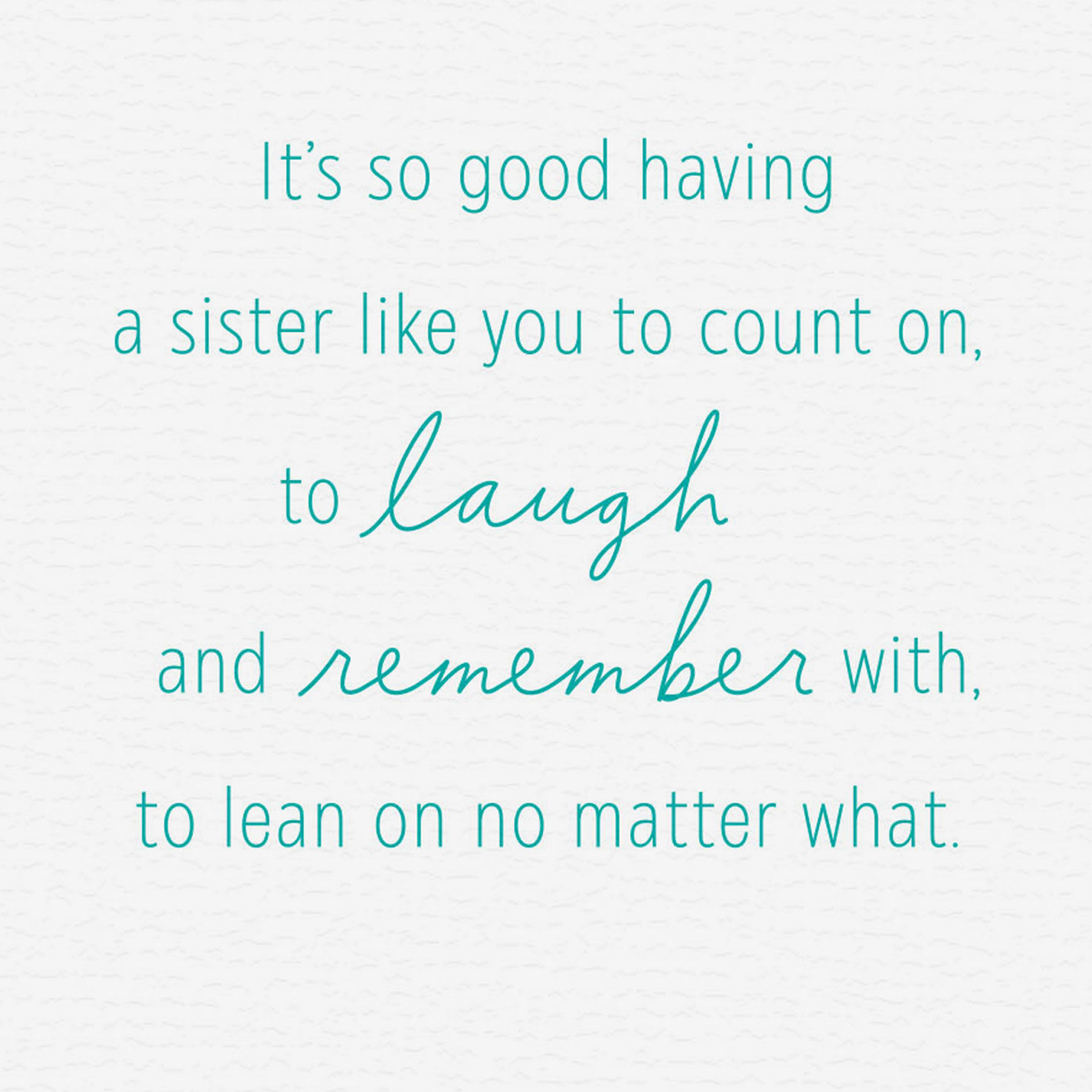 Love Being Sisters With You Birthday Card for only USD 3.99 | Hallmark