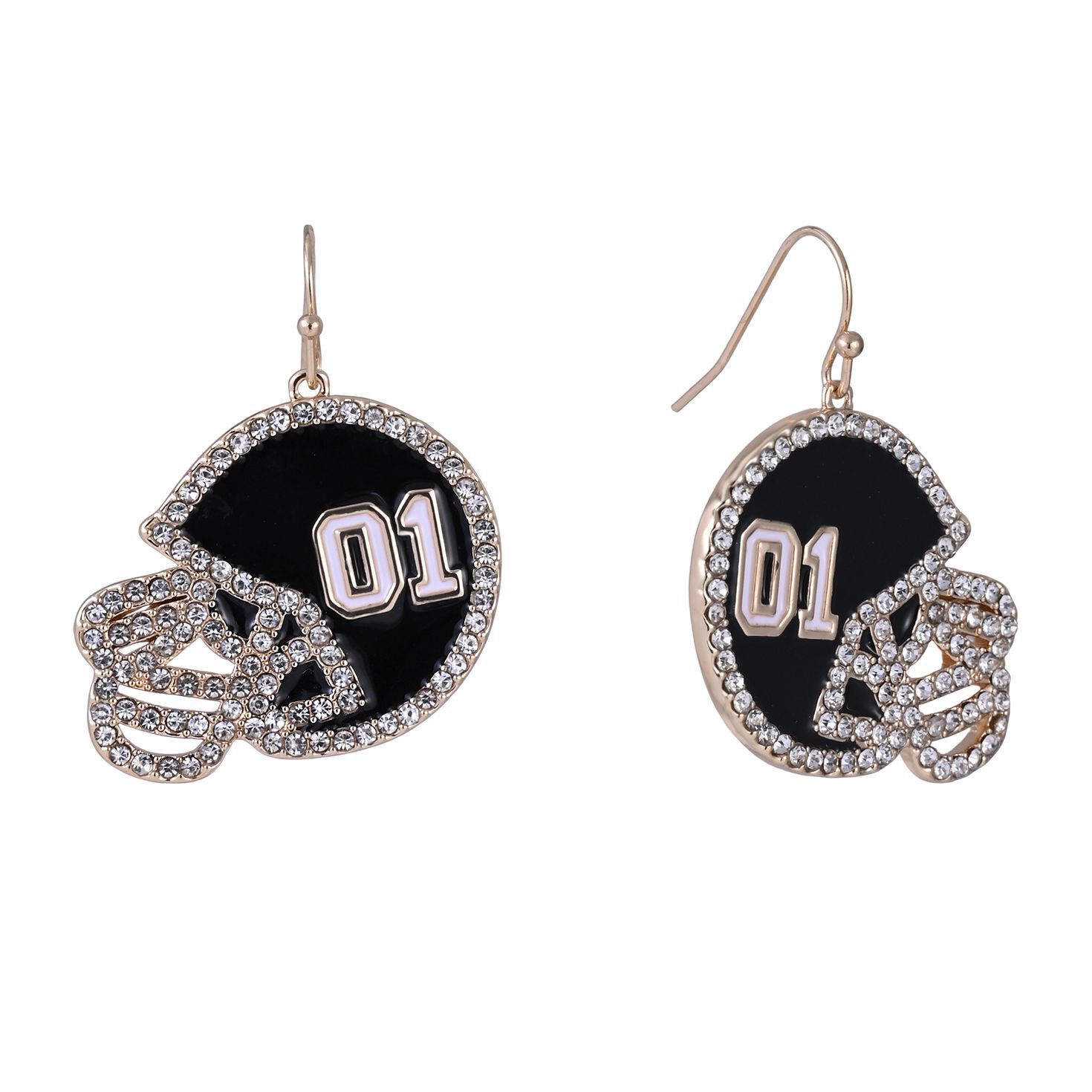 Game Day Football Helmet Earrings