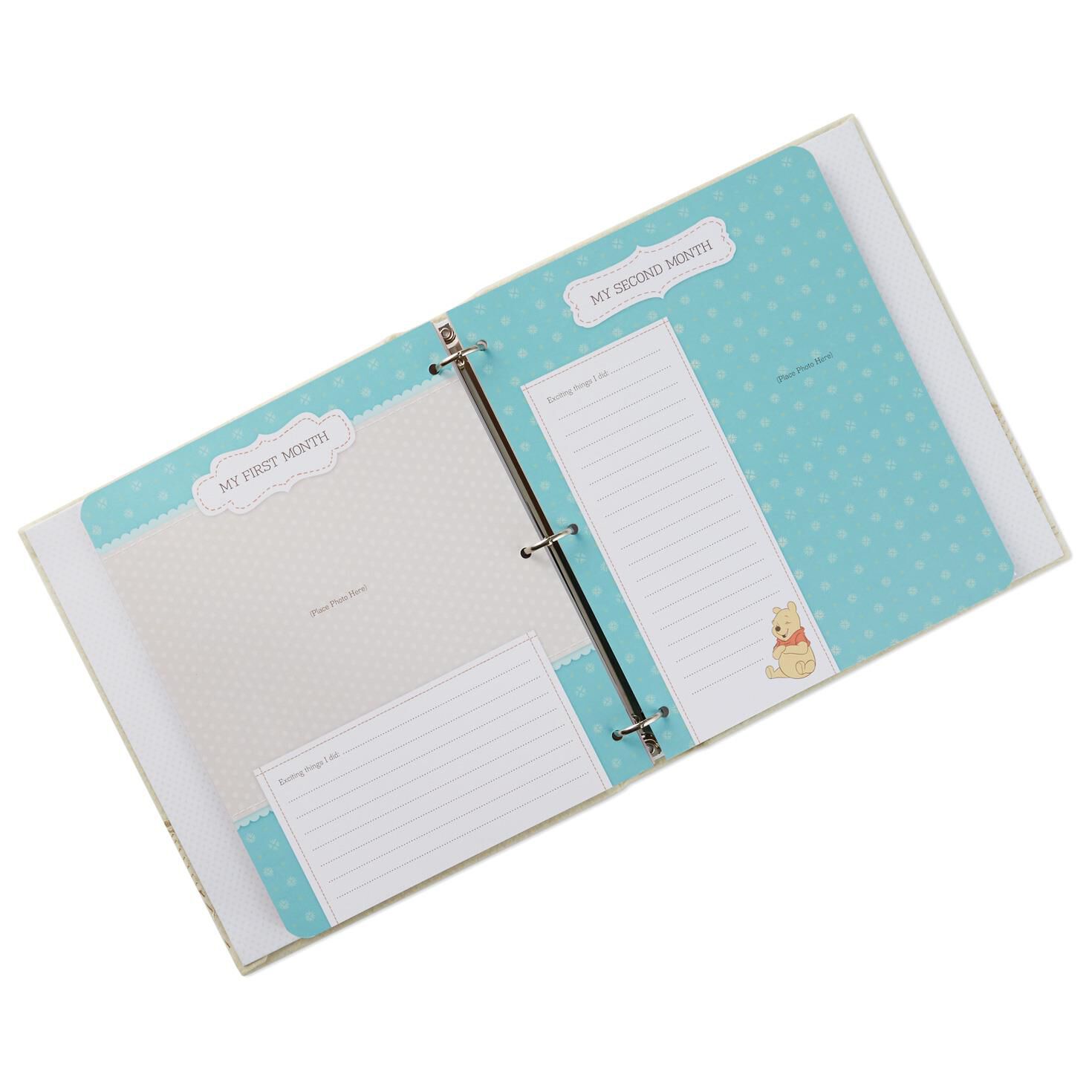 winnie the pooh baby book first years