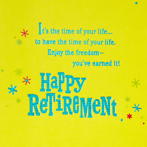 Retired and Admired Retirement Card, 