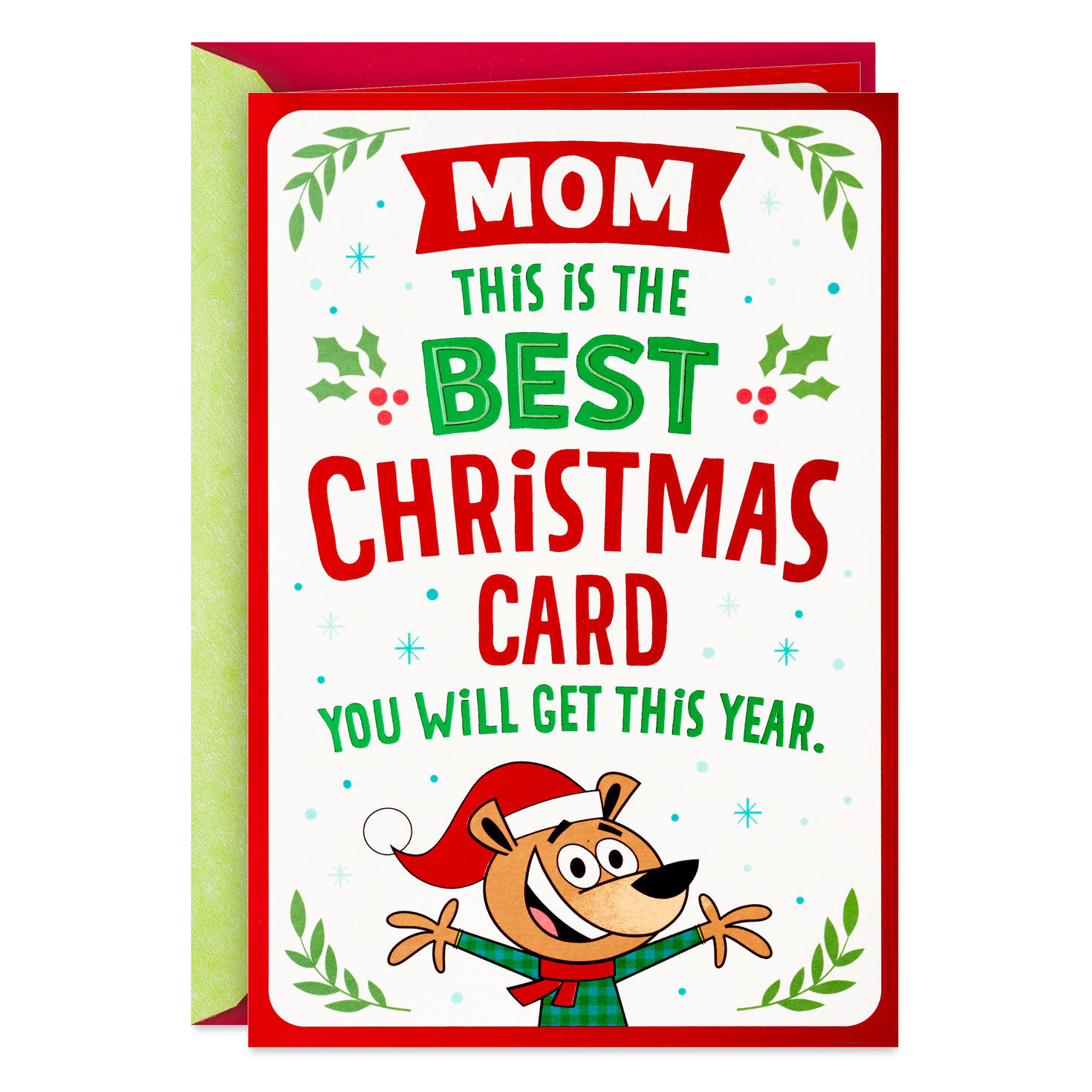 Only the Best Funny Christmas Card for Mom for only USD 3.59 | Hallmark