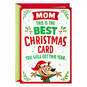 Only the Best Funny Christmas Card for Mom, , large image number 1