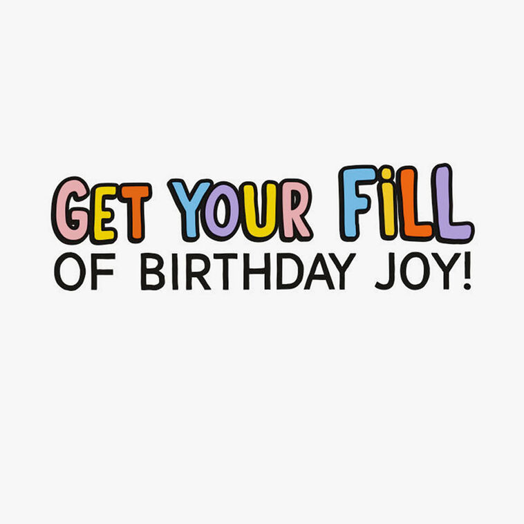 Eat Your Cake Funny Birthday Card, , large image number 2