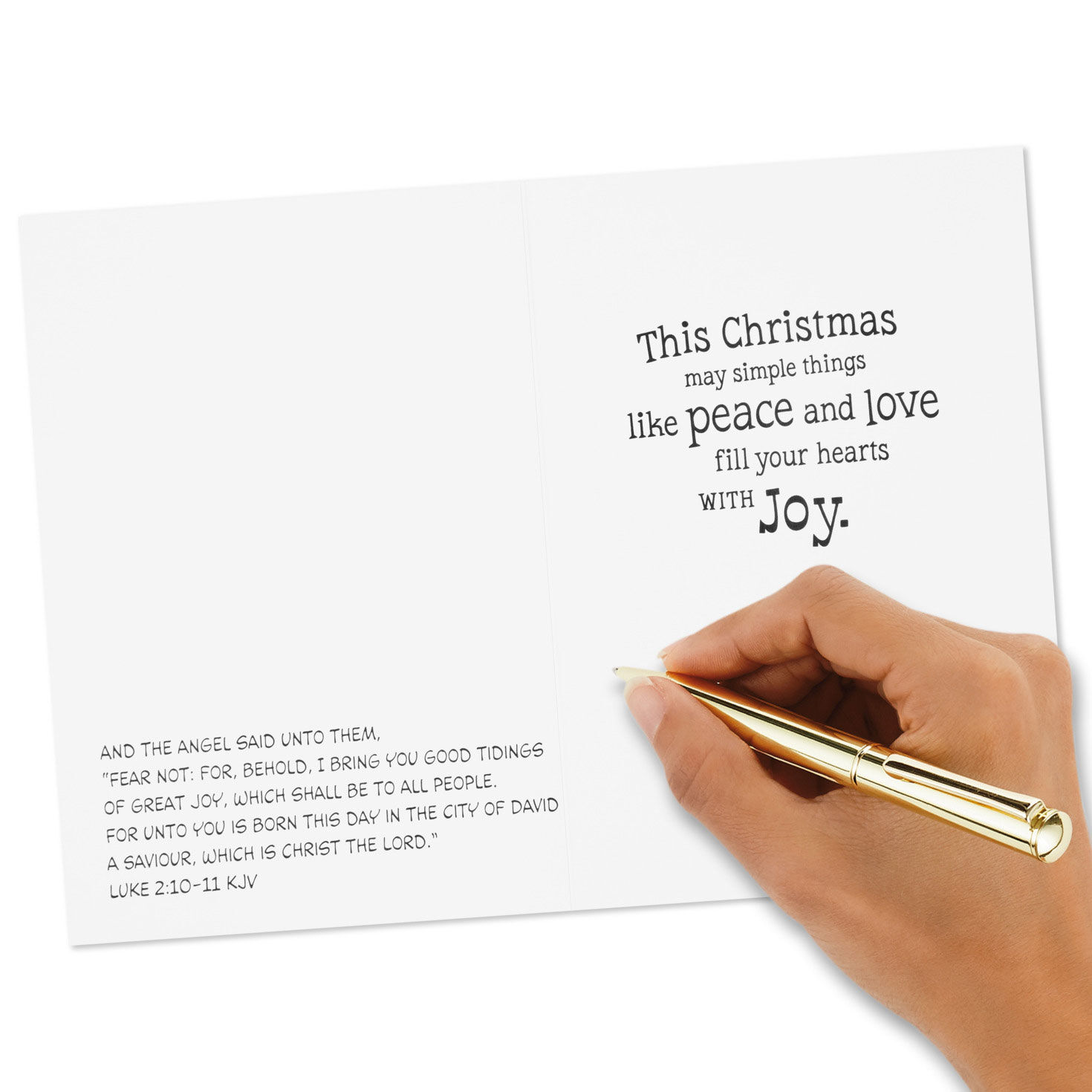 Peanuts Charlie Brown and Tree Christmas Cards Pack signing card image number 7
