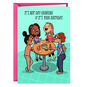 Women at a Bar Day Drinking Funny Birthday Card Card Front image number 1