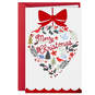 3.25" Mini Merry Holly Ornament Christmas Card, , large image number 3