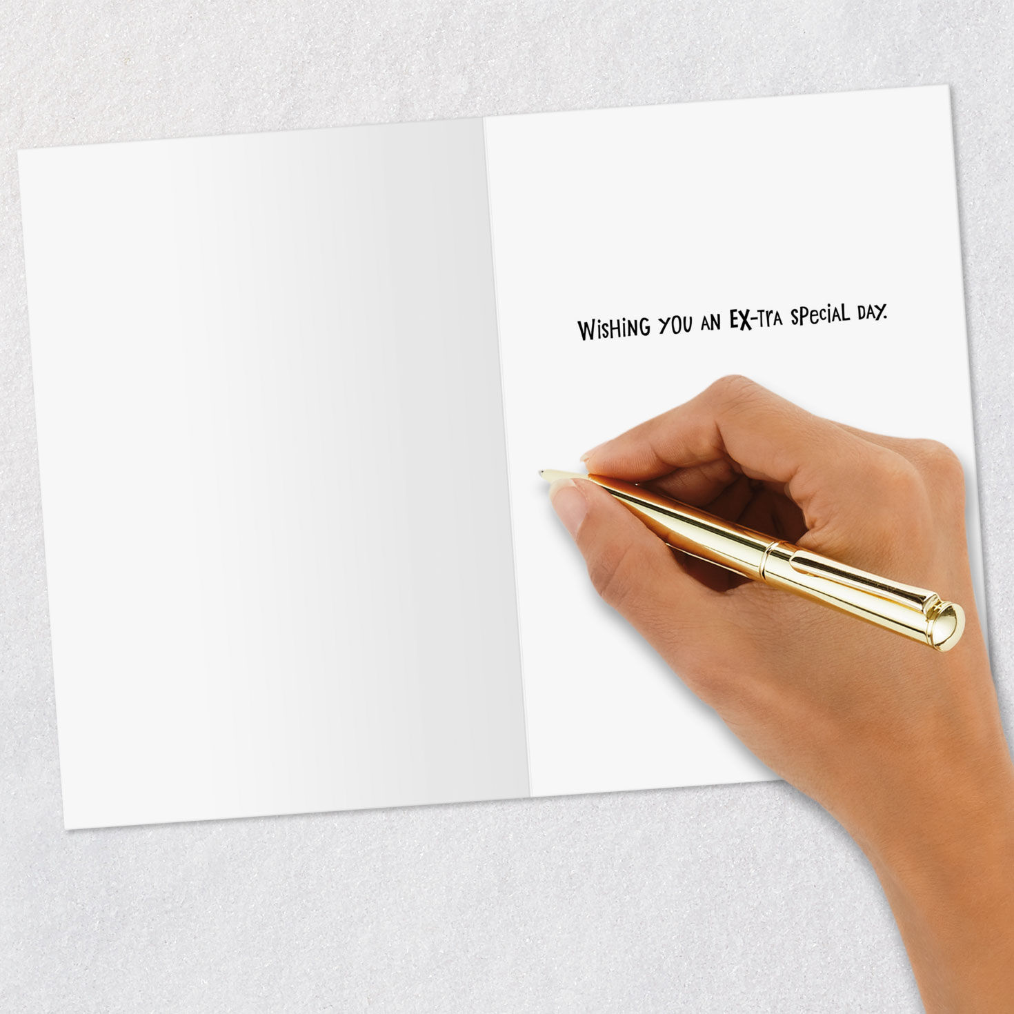 Wishes for an Ex-tra Special Day Birthday Card for Her, , large image number 6