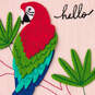 Colorful Parrot Hello Blank Card, , large image number 3