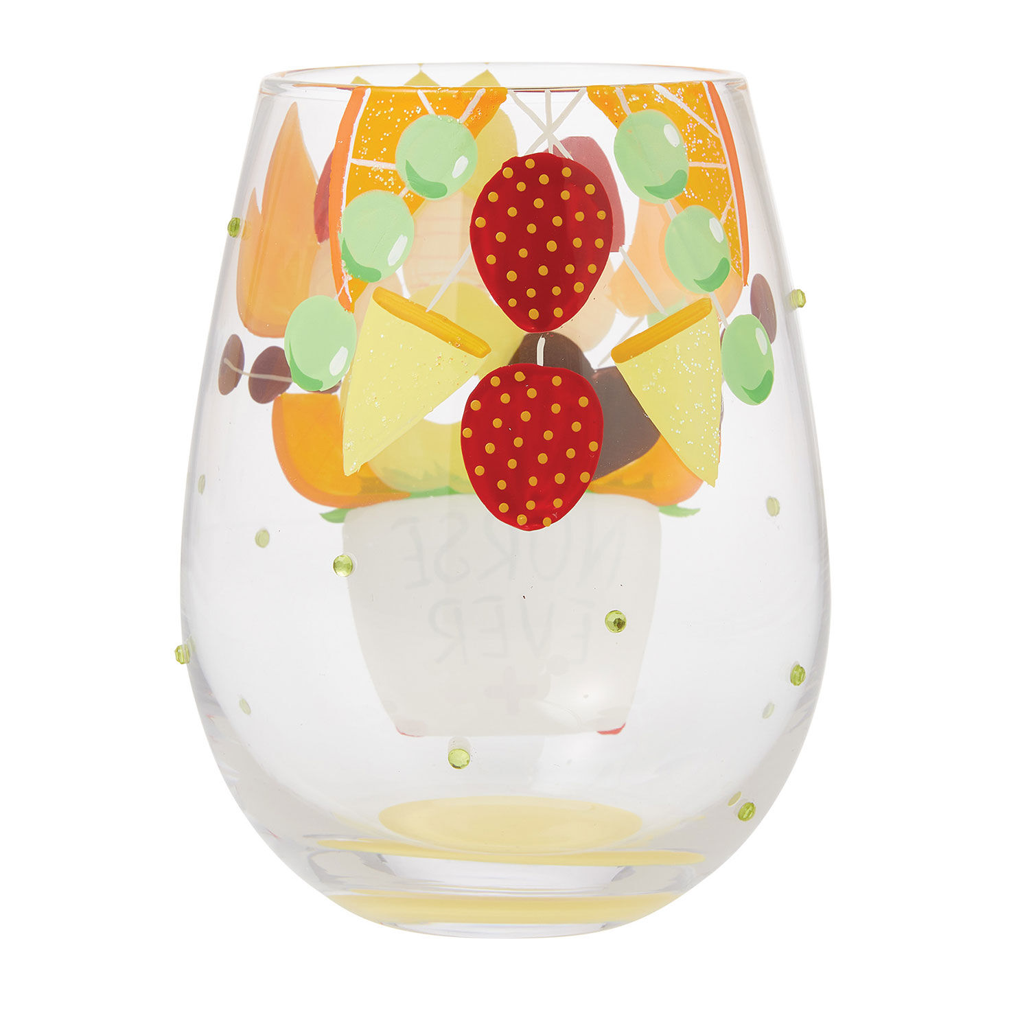 Lolita Best Nurse Handpainted Stemless Wine Glass, 20 oz., , large image number 2