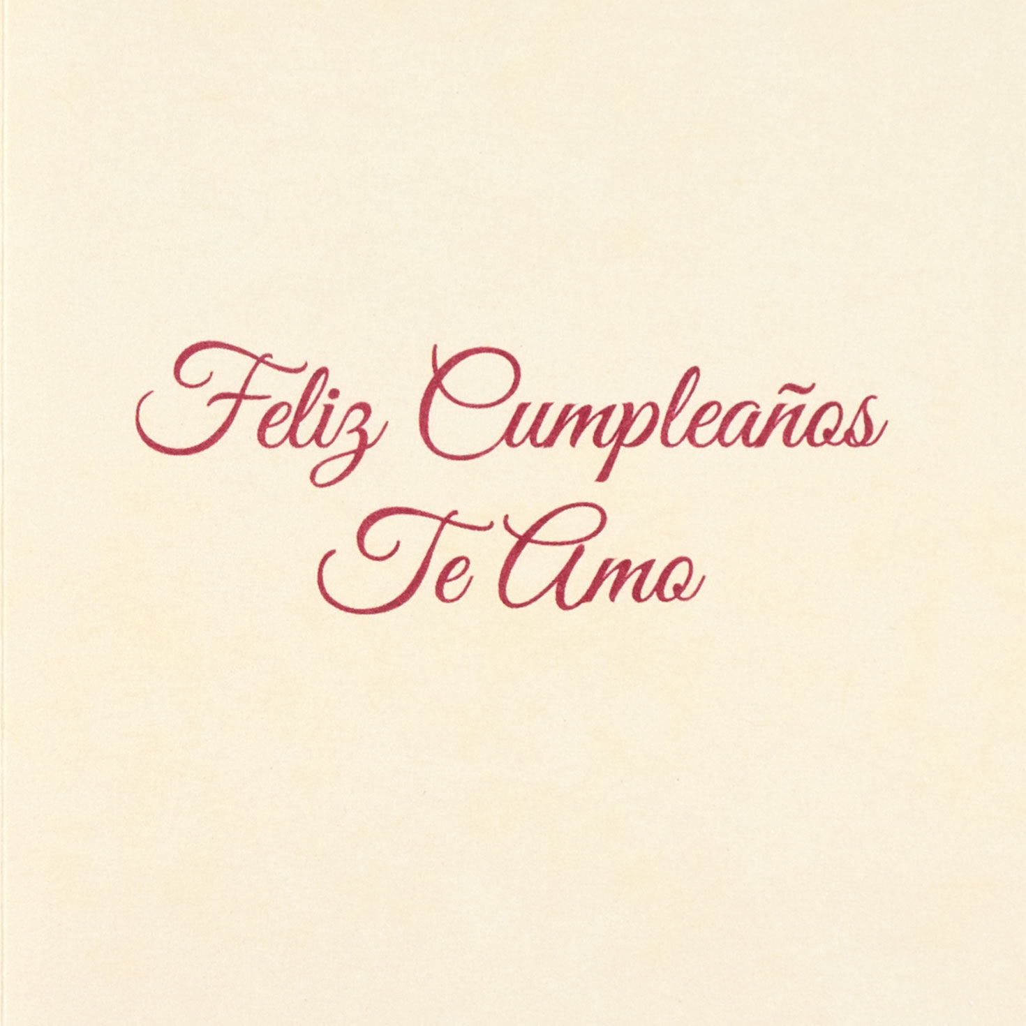 Heart Cutout With Flowers Love Birthday Card in Spanish Sentiment image number 4