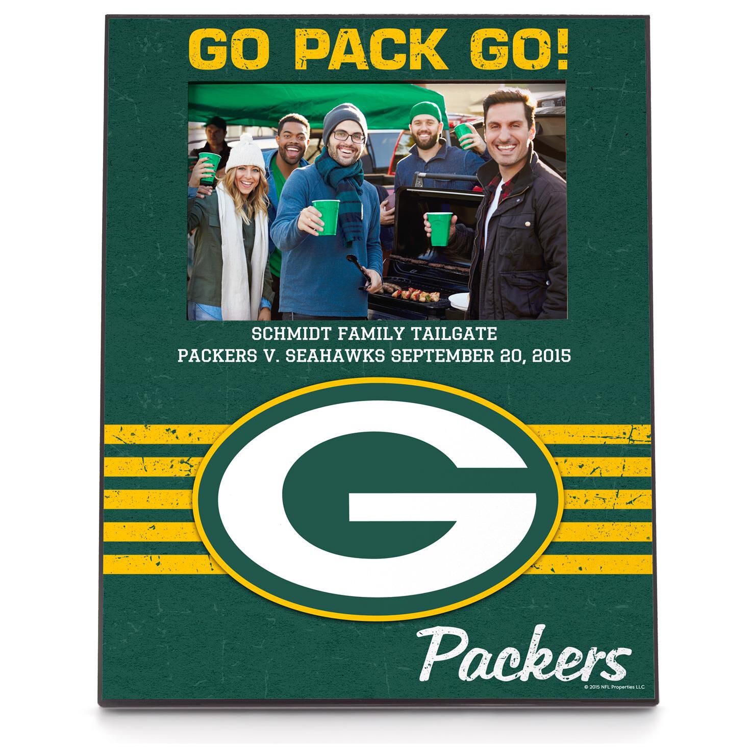 Green Bay Packers Personalized 4x6 Photo Frame Home Green Bay Packers Personalized 4x6 Photo Frame Home Decor Hallmark