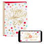 Happy and Heart-Filled Video Greeting Valentine's Day Card, , large image number 1