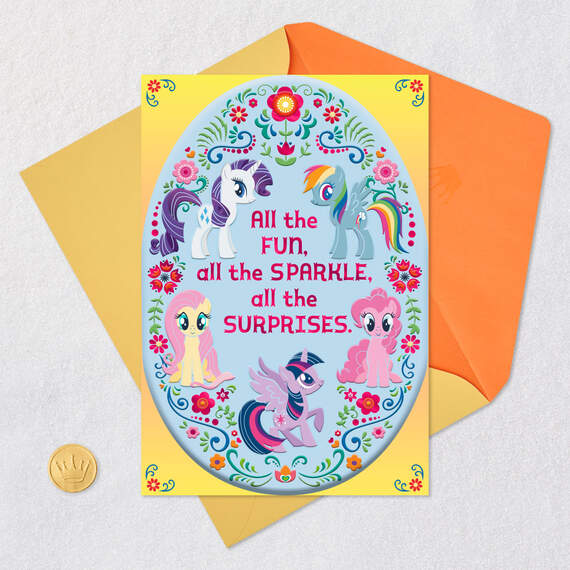 Hasbro® My Little Pony® All the Fun Easter Card for Granddaughter, , large image number 5
