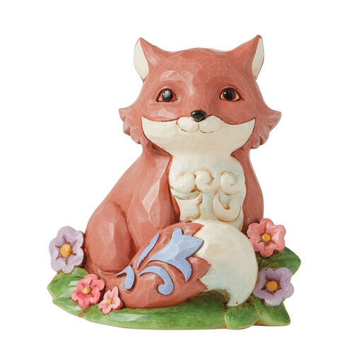 Jim Shore Mini Fox Figurine, 3.75", 