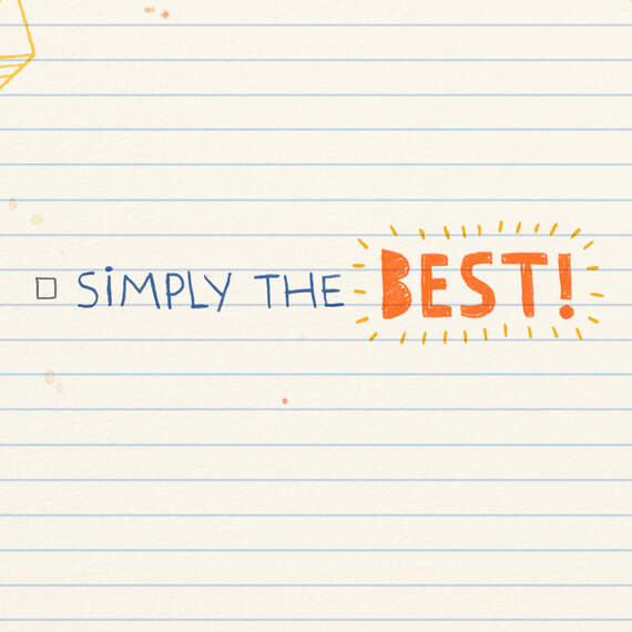 You're Simply the Best! Card, , large image number 2