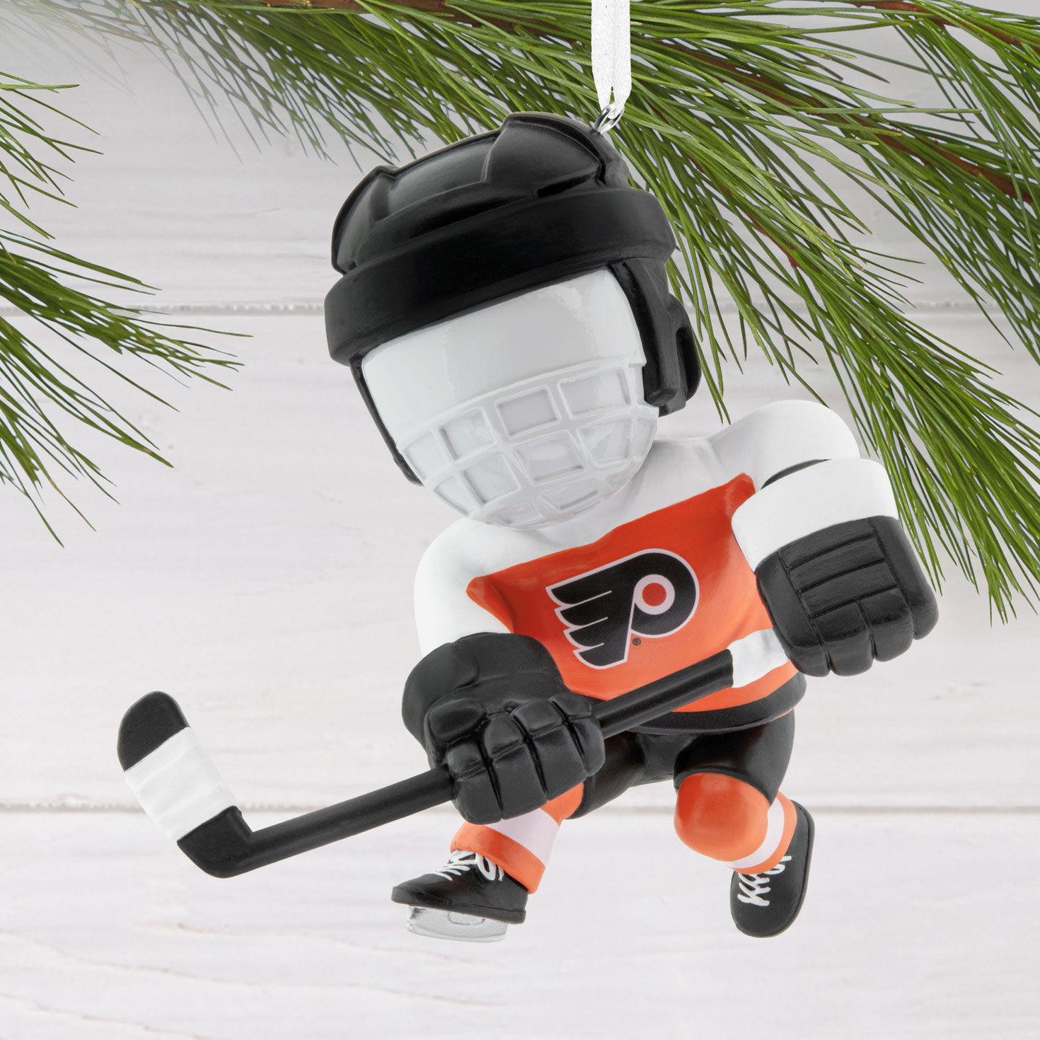 NHL Philadelphia Flyers Player Christmas Ornament hanging on tree image number 2