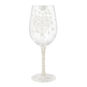 Keepsake for Bride or Wedding Day Lolita Wine Glass  image number 3