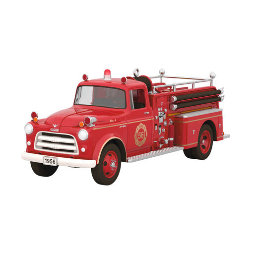 Fire Brigade 1956 Dodge Fire Engine 2023 Ornament With Light, 